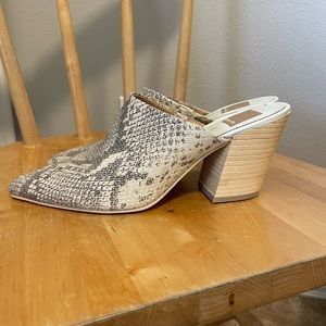Dolce Vita Angels Snake Mule
